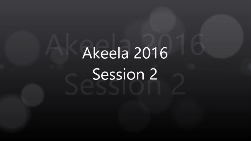 Akeela 2016 Session 2